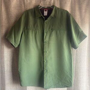Men's Green North Face Shirt